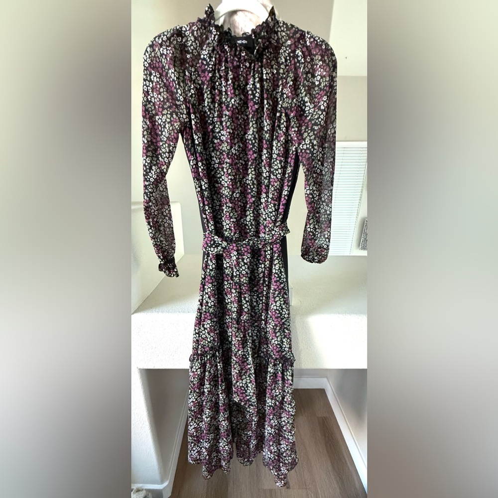 ME+EM Floral High-Low Maxi Dress Size 6 New - Picture 3 of 12